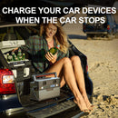 ALLPOWERS Solargenerator, tragbares 110-V-/220-V-Kraftwerk, mobile Notstromversorgung mit faltbarem 18-V-Solarpanel-Ladegerät