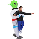Erwachsene Kinder Astronaut Alien Aufblasbare Kostüme Lustige Maskottchen Cartoon Anime Kostüm Anzug Purim Halloween Party Cosplay Kostüm