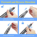 Máquina de manicura eléctrica de 35000RPM, taladro de uñas USB para esmalte de uñas en Gel acrílico, limas de uñas profesionales, herramienta de salón