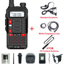 BaoFeng Walkie Talkie UV 10R V2 Zwei-Wege-CB-Funksender mit großer Reichweite UV-10R 128CH VHF UHF 136-174 MHz 400-520 MHz Dualband