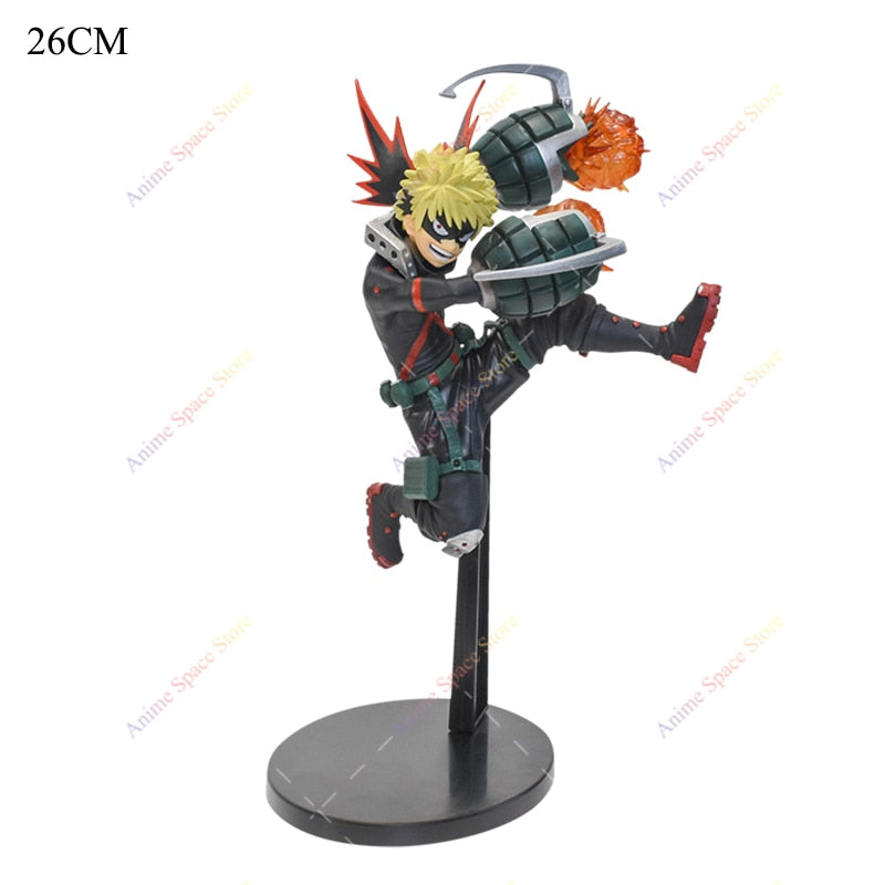 16-24 cm Anime Cartoon Figur My Hero Academia Izuku Midoriya Shouto Todorok Bakugou Cross my body PVC Action Amazing Hero Toys