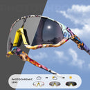 Kapvoe Photochrome Fahrradbrille Männer Frauen Sport Straße Mtb Mountainbike Fahrradbrille Fahrradbrille Brillen Goggle