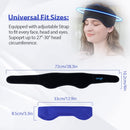 Wiederverwendbarer Kopf-Eisbeutel zur Linderung von Migräne, Gelpackung, Heiß-Kalt-Kompressionstherapie für Zahnschmerzen, Entzündungen, Stress, Schmerzlinderung