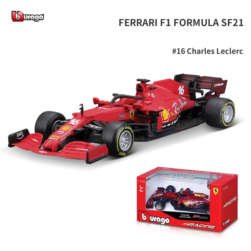 Bburago 1:43 Mercedes-Benz Team Lewis Hamilton W10-44 SF90 RB F1 Rennformelauto Statische Simulation Modellauto aus Druckgusslegierung