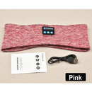 Drahtloses Bluetooth-Musik-Stirnband, Laufsport, elastisches Schweißband, Stirnbänder, schlafende Kopfbedeckung, Kopfhörer, Lautsprecher, Headset