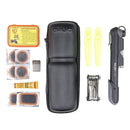 Bike Repair Tools Bag Multifunction Puncture Barometer Bicycle Tire Kits Set Outdoor Cycling Wheel Repair Screwdriver Tools Bag
