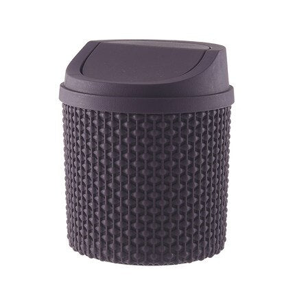 Garbage Bin Desktop Trash Can Home Bedroom Bedside Mini Waste Trash Bin Kitchen Garbage Box Table Dustbin Sundries Storage Box
