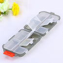 Tcare Travel Pill Organizer Moisture Proof Pills Box for Pocket Purse Daily Pill Case Portable Medicine Vitamin Holder Container