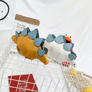 Bolso de hombro estilo dinosaurio para mujer, monederos y bolsos de mano, bolso cruzado pequeño para mujer, bolso de mano informal de animales, bolso de mano de cuero Pu