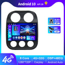 NAVISTART Autoradio für Jeep Compass Patriot 2010-2016 Autoradio Stereo 2 Din Player GPS Navigation Carplay DSP OBD Kein CD Player