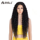 Noble Synthetic Lace Wig Long Wavy Hair 30 Inch Ombre Blonde Wigs For Black Women Blonde Wig Hair Synthetic Lace Wig