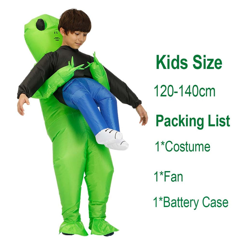 Mascot Alien Party Cosplay Costumes Scary Halloween Inflatable Monster Costume for Adult Kids Anime Role Play Disfraz