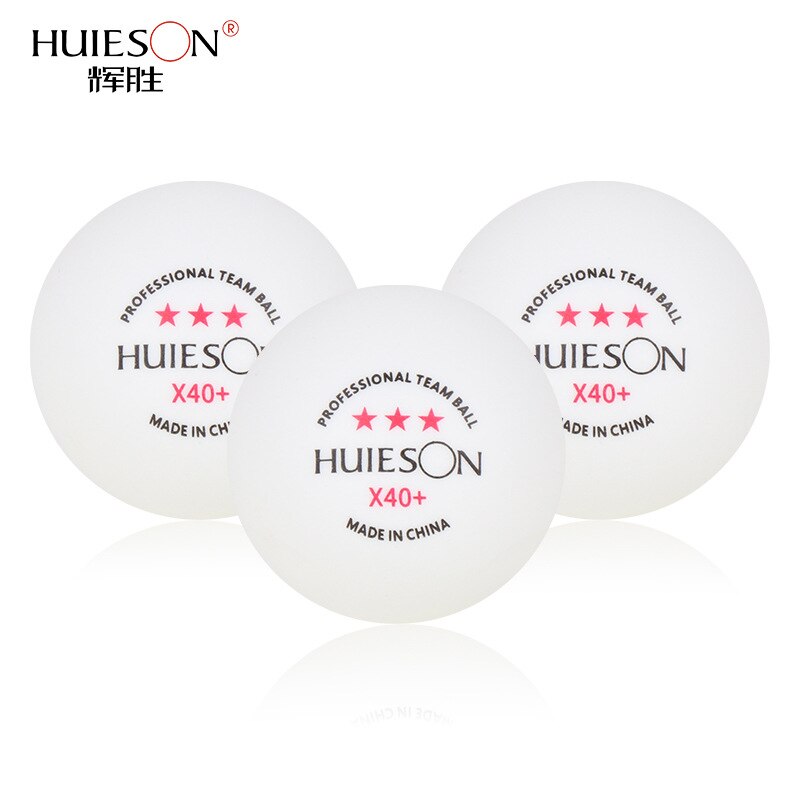 50/100pcs 3-Star Ping pong Ball Professional X40+ ABS 2.8g Table Tennis Balls White Orange Amateur Advanced Training Team Balls