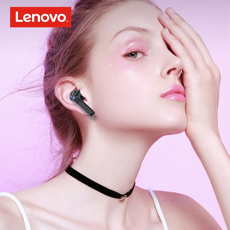 Lenovo QT81 TWS Auriculares inalámbricos Estéreo Deportes Auriculares impermeables Auriculares con micrófono Auriculares Bluetooth Llamada HD 1200mAh