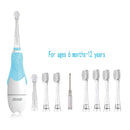 Seago Kids Sonic Electric Toothbrush 2 Mins Smart Timer Children Sonic Tooth Brush Colorful Led Light Brush Waterproof  Gift