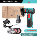 YIKODA 12 V Brushless Mini Winkelschleifer Akku Polierschleifmaschine Diamantschneiden Elektrische DIY Elektrowerkzeuge