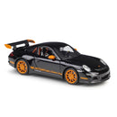 WELLY Maßstab 1:24 Diecast Simulator Auto Porsche 911 GT3 RS Modellauto Legierung Sportwagen Metall Spielzeug Rennwagen Spielzeug für Kinder Geschenk