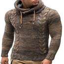 Gestrickte Herren Pullover Bluse Langarm Kapuzenpullover Pullover Herren 2022 Herbst Winter Plus Size Strickwaren Pull Homme 3XL