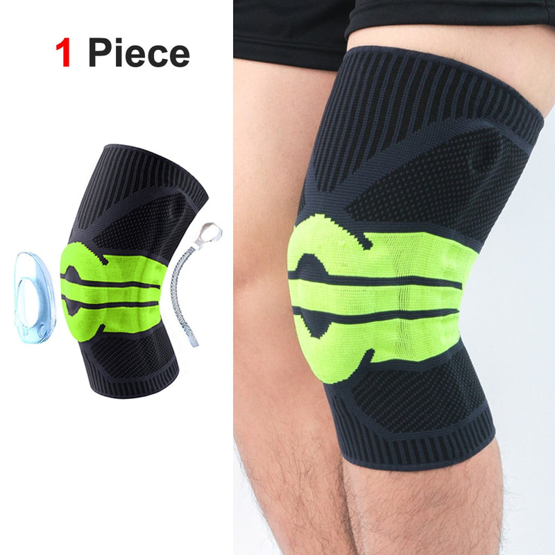 Professional Compression Knee Brace Support Protector For Arthritis Relief, Joint Pain, ACL, MCL, Meniscus Tear, Post Surgery