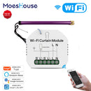 WiFi Mini Smart Curtain Switch Modul Rollos Shutter Motor Smart Life Tuya APP Fernbedienung Arbeiten Sie mit Alexa Google Home