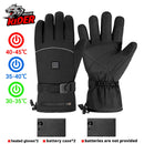 Guantes de moto HEROBIKER, Guantes impermeables con calefacción, Guantes de moto con pantalla táctil alimentados por batería, Guantes de equitación para carreras de motos de invierno ##