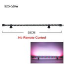 RGB Aquarium light 18-57cm Remote control diving lamp Colorful lamp 90-260v lamp for plants Fish tank essential Amphibious use