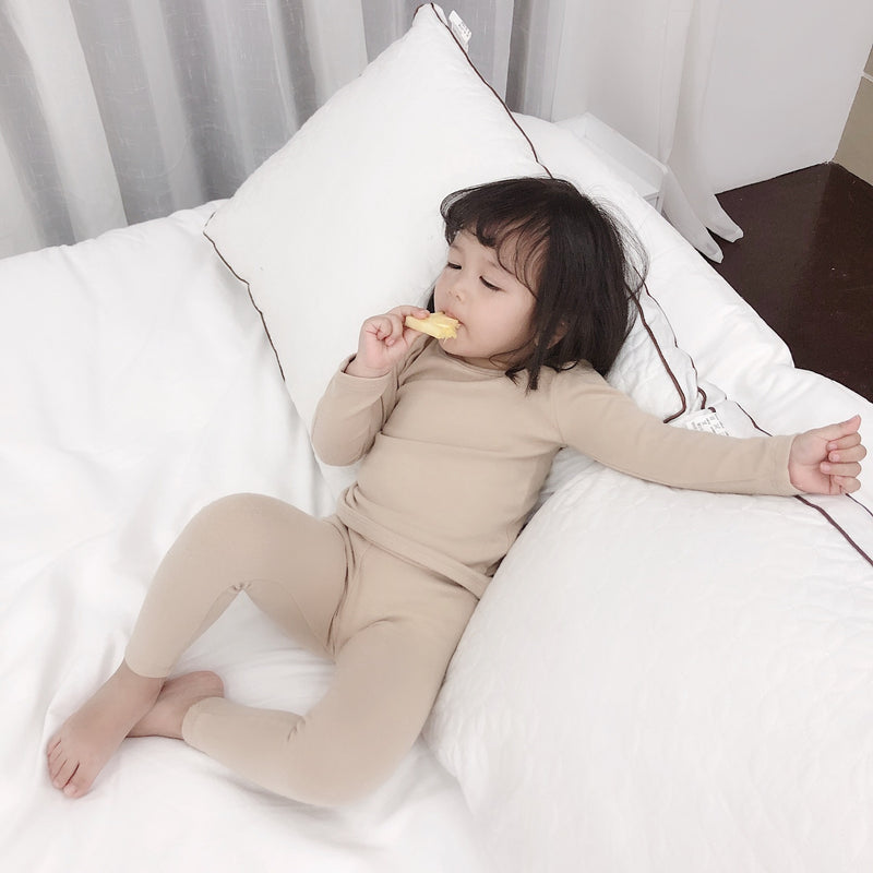 Autumn Baby Boy Girl Soft Cotton Pajamas Clothes Set Sleepwear Nightwear Outfit for Newborn Infant Winter Children Pajamas