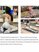 Conjuntos de mujer, chándal ajustado, sujetador transpirable, Top de manga larga, trajes sin costuras, Leggings Push Up de cintura alta, ropa de gimnasio, traje deportivo