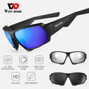 WEST BIKING Cycling Glasses Men Women Polarized UV 400 Eyewear Bike Goggles Outdoor Sports Sunglasses Goggles Bicycle Glasses