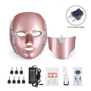 7 Farben LED Lichttherapie Gesichtsmaske Hautverjüngung Led Photon Gesichtsmaske Phototherapie Gesichtspflege Schönheit Anti Akne Maschine