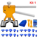 Herramientas de reparación de abolladuras de coche, Kits de eliminación de abolladuras de carrocería sin pintura para coche, removedor de abolladuras automotriz, Kit de herramientas de extracción de abolladuras con ventosa para coche
