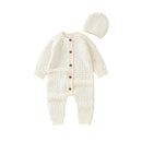 Baby Strampler Gestrickte Neugeborene Jungen Overalls Herbst Langarm Kleinkind Mädchen Pullover Kleidung Kinder Overalls Winter