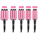 3 Fässer Lockenstab Automatische Dauerwelle Schiene Keramik Lockenwickler Hair Waver Lockenwickler Rollen Styling-Werkzeuge Hair Styler Zauberstab