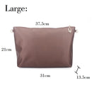 Nylon-Tascheneinsatz-Organizer mit Reißverschlusstaschen, weich, leicht, perfekter Geldbörsen-Organizer, um alles ordentlich zu halten