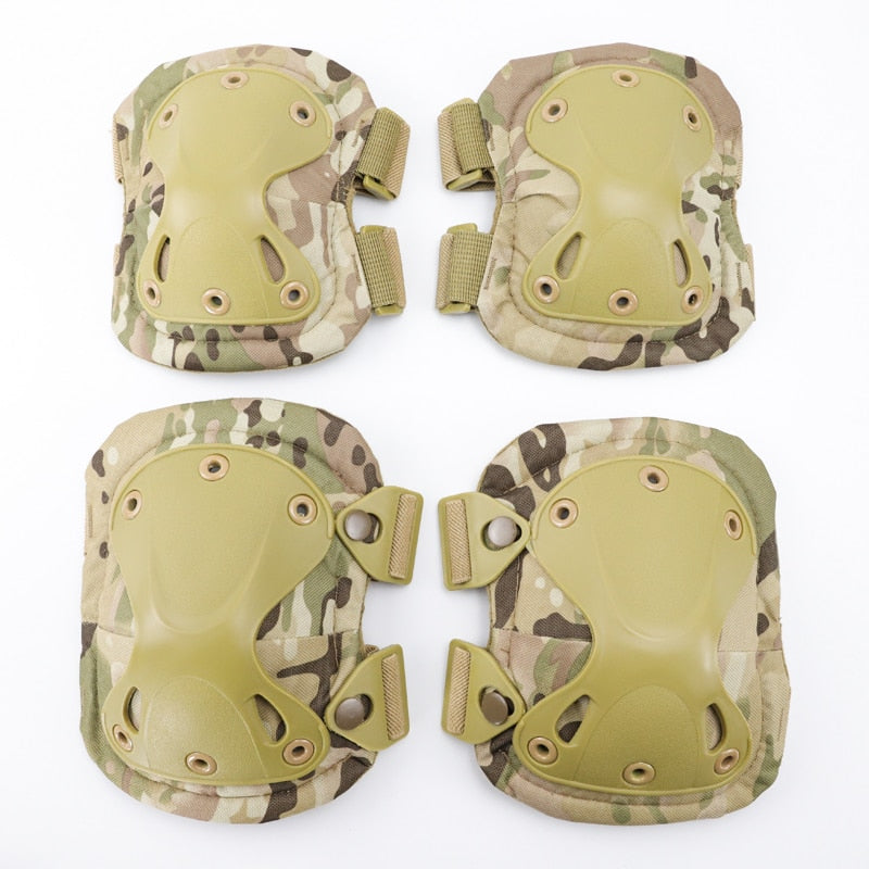 KneePad Tactical Elbow Knee Pads Military Knee Protector Army Airsoft Outdoor Sport Working Hunting Skating Safety Gear Kneecap