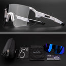Outdoor Photochromic UV400 Fahrradbrille Fahrradbrille Sportbrille Fahrradbrille Oculos Ciclismo mit Myopierahmen