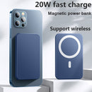 Magnetische drahtlose 10000mAh 15W schnell aufladbare tragbare Powerbank für iPhone 13 12 pro max 12mini externer Hilfsakku