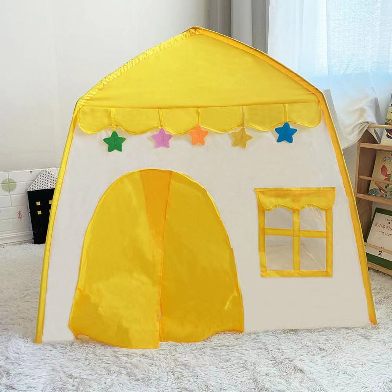 Baby Princess Game House Flowers Blossoming Boy Girl Oversized House Folding Game tent Kids Indoor Outdoor Castle Tent Gifts