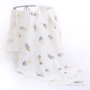 120 cm * 110 cm 2 Schicht Musselin Decke Gaze Bambus Baby Swaddle Decken Neugeborenes Baby Musselin Battaniye