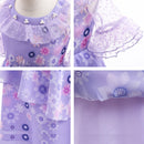 2-12Y Baby Mädchen Kleid Blumenkleid Mädchen Tutu Prinzessin Kleid Cosplay Kostüm Halloween Kleid Weihnachten Show Geburtstagsfeier Kleid