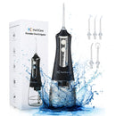Oral Irrigator USB Rechargeable Water Flosser Portable Dental Water Jet 350ML Water Tank Waterproof Teeth Cleaner