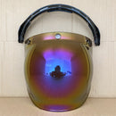 Soman Jethelm Visier Bubble Flip Up Motorräder Visier Capacete Lens Helmzubehör BV01