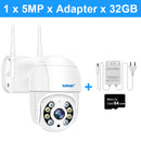 Smar 1080P 3MP 5MP 4K WiFi Kamera Outdoor 5X Digitalzoom PTZ Drahtlose Kamera IR Nachtsicht Zwei-Wege-Audio Home Security XMEYE