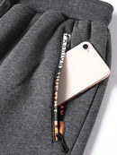 Winter Dicke Warme Fleece Jogginghose Herren Jogger Sportbekleidung Lässige Trainingshose Plus Größe 6XL 7XL 8XL