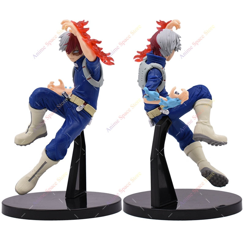 16-24 cm Anime Cartoon Figur My Hero Academia Izuku Midoriya Shouto Todorok Bakugou Cross my body PVC Action Amazing Hero Toys