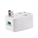 Multifunktions-Reisestecker-Adapter All-in-One-Konverter-Ladegerät Weltweiter Universal-US-UK-AU-EU-USB-Netzstecker-Adapter