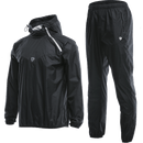 VANSYDICAL Saunaanzug Herren Fitnessbekleidung Set Hoodies Pullover Sportbekleidung Laufen Fitness Gewichtsverlust Schwitzen Sport Jogginganzug