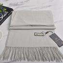 VISROVER neue 32 Farben Frau Winterschal Mode weibliche Schals Kaschmir handfeeling Winter Wraps einfarbig Winter Hijab Schal