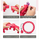 2022 Neue Sport Hoops Yoga Fitness Home Fitness Hoop Einstellbar Nicht Drop Taille Trainingsring Bauchtrainer Bauch Gewichtsverlust