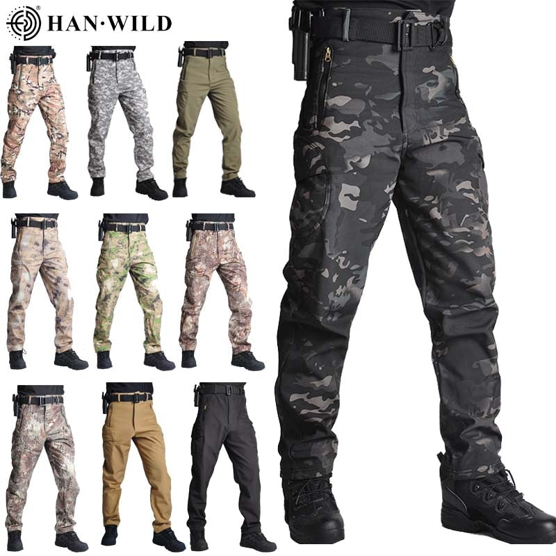 Taktische Hose Camouflage Militärhose Lässige Kampfhose Cargohose Wasserabweisend Ripstop Herren 5XL Hose Frühling Herbst